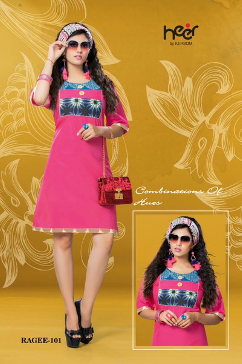 Heer Designer Ragee Vol-1 Short Ladies Wear Kurtis Heer Designer Ragee Vol-1 Short Ladies Wear Kurtis